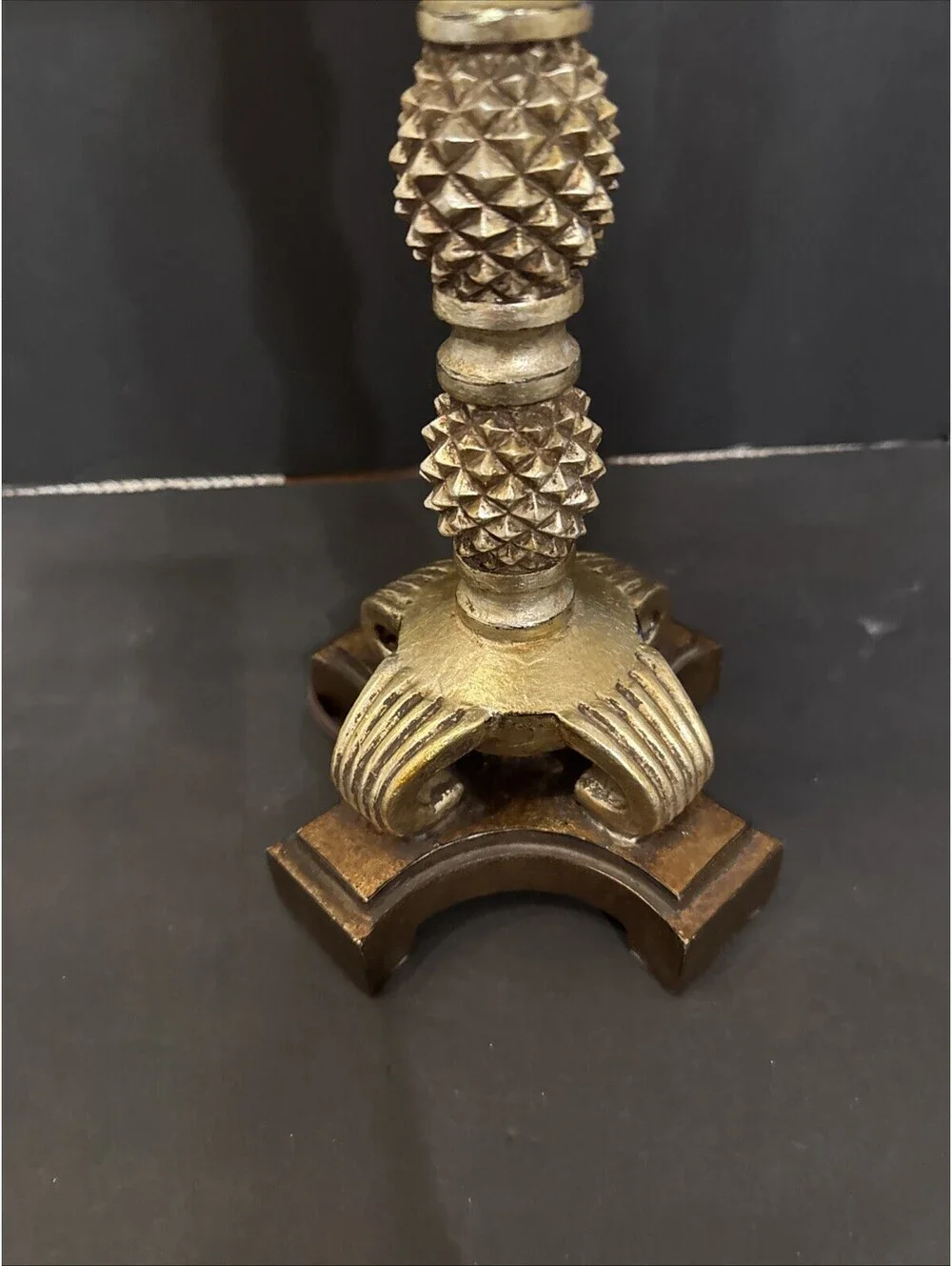Rare Uttermost Pineapple Designed Body Indoor/Outdoor Table Lamp 31” H